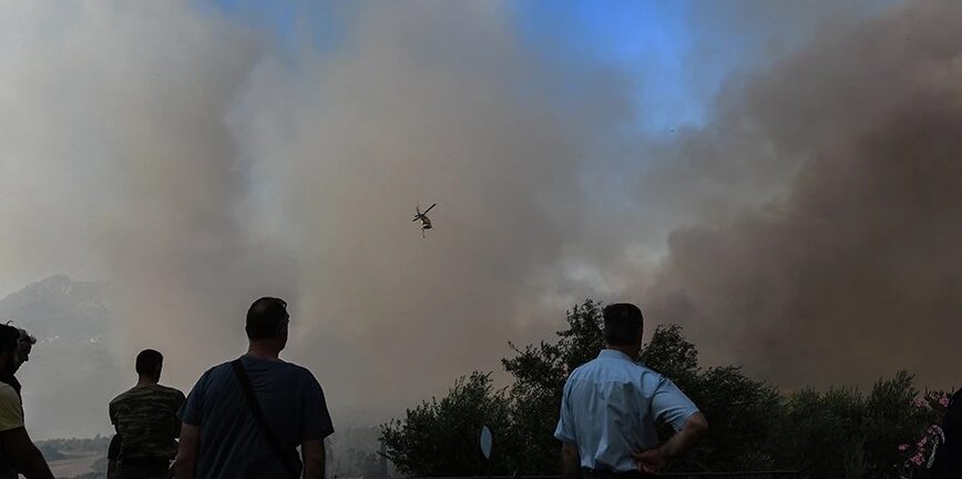Φωτιά στην Ηλεία: «Η εικόνα είναι καλύτερη» λέει ο αντιπεριφερειάρχης Βασίλης Γιαννόπουλος