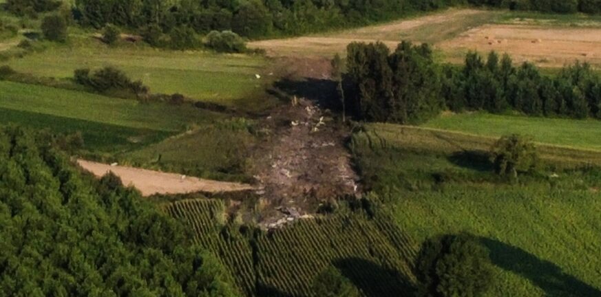 Συντριβή Antonov στην Καβάλα: Απομένει η εκκαθάριση 120 στρεμμάτων από τους πυροτεχνουργούς