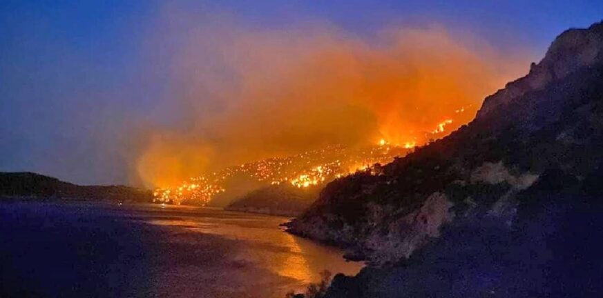 Υπο έλεγχο η φωτιά στη Σάμο - Δεν κινδύνεψαν σπίτια στον Λιμνιώνα
