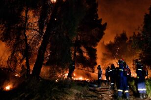 Φωτιές: Καλύτερη η εικόνα σε Ηλεία και Κορινθία - Σε ύφεση το πύρινο μέτωπο στη Λινίσταινα ΦΩΤΟ