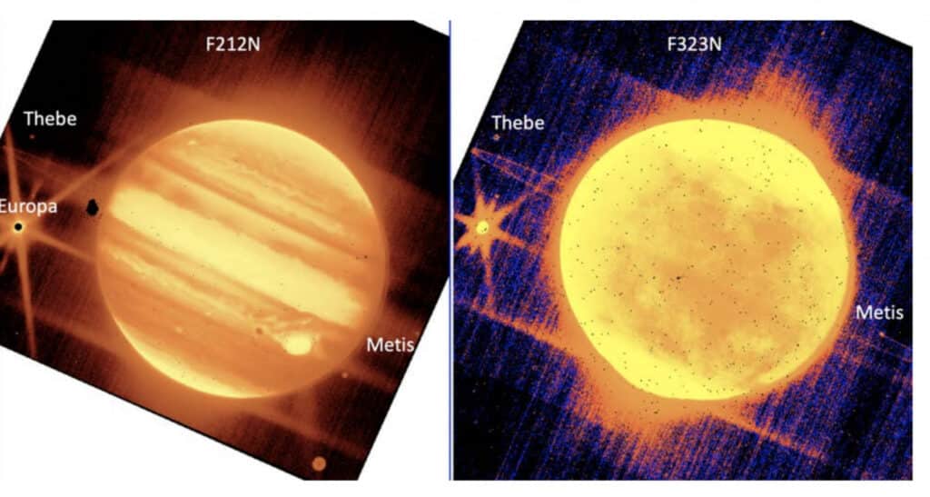 Τηλεσκόπιο James Webb: Νέες εντυπωσιακές εικόνες – Η ερυθρά κηλίδα και οι δορυφόροι του Δία