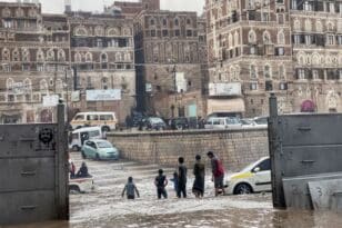 Υεμένη: Δέκα οι νεκροί από τις καταστροφικές πλημμύρες