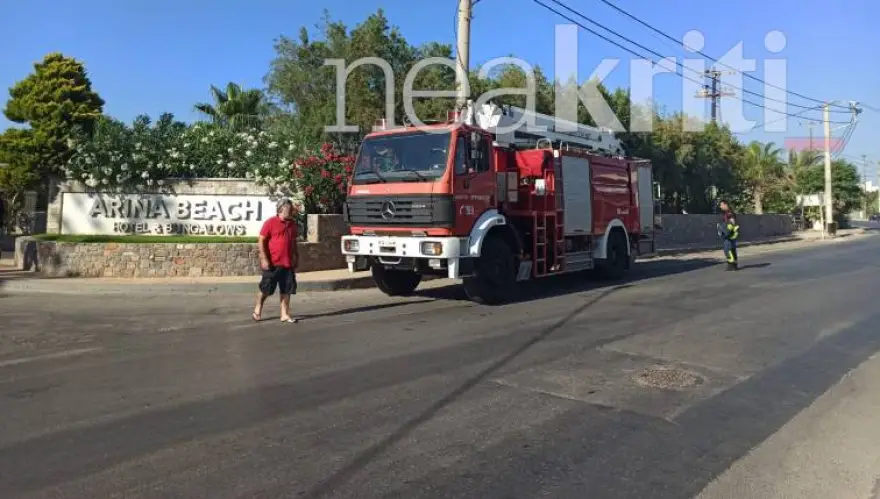 Κρήτη: Περιορίστηκε η φωτιά στο ξενοδοχείο ΒΙΝΤΕΟ - ΦΩΤΟ