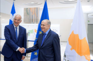 Δένδιας: Ύψιστη προτεραιότητα το Κυπριακό - Η Τουρκία να συμμορφωθεί με τις αποφάσεις της ΕΕ