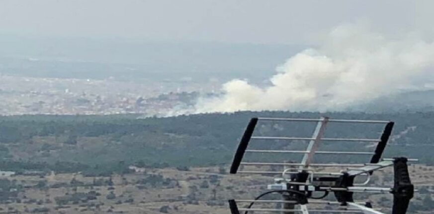 Θεσσαλονίκη: Φωτιά στο Σέιχ Σου ΦΩΤΟ - ΒΙΝΤΕΟ Φωτιά