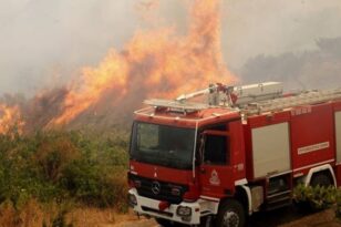 Φωτιά στην Κέρκυρα: Πλησιάζει τα πρώτα σπίτια στο Κεφαλόβρυσο - ΦΩΤΟ