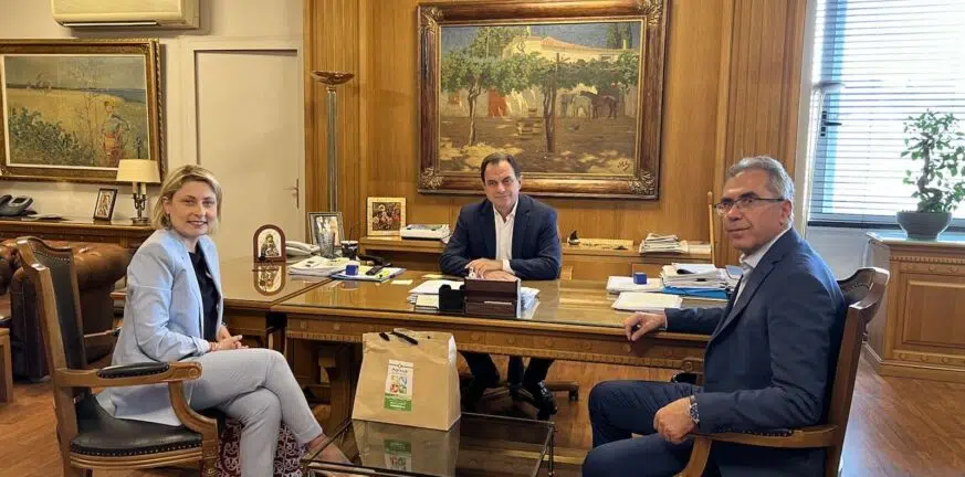 Δήμος Ερυθμάνθου: Συνάντηση Μπαρή με τον υπουργό Αγροτικής Ανπάτυξης - Έγκριση σημαντικών έργων