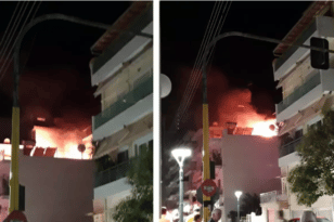 Ξάνθη: Φωτιά και εκρήξεις σε πολυκατοικία - Γρήγορη επέμβαση της Πυροσβεστικής ΒΙΝΤΕΟ