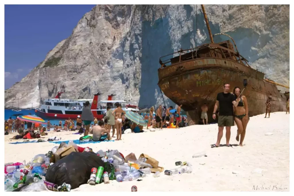 Εικόνα ντροπής - Γέμισε σκουπίδια το «Ναυάγιο» – Τι απαντά ο Δήμος ΦΩΤΟ