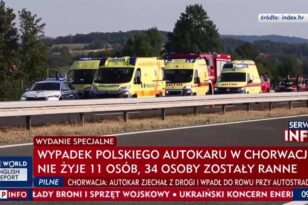 Κροατία: Έντεκα νεκροί σε τροχαίο με εκτροπή λεωφορείου