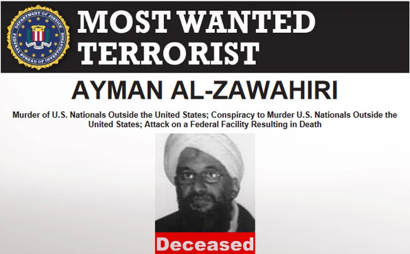 Νεκρός ο ηγέτης της Αλ Κάιντα Αϊμάν αλ Ζαουάχρι - Πώς τον εντόπισε η CIA