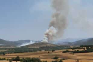 Νέα φωτιά στη Κοζάνη - Λιποθύμησε πυροσβέστης στο Κατακάλι Κορινθίας ΒΙΝΤΕΟ