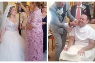 Ο εντυπωσιακός γάμος με πυροτεχνήματα του Μαυρίκιου Μαυρικίου με την Ιλάειρα Ζήση - ΒΙΝΤΕΟ