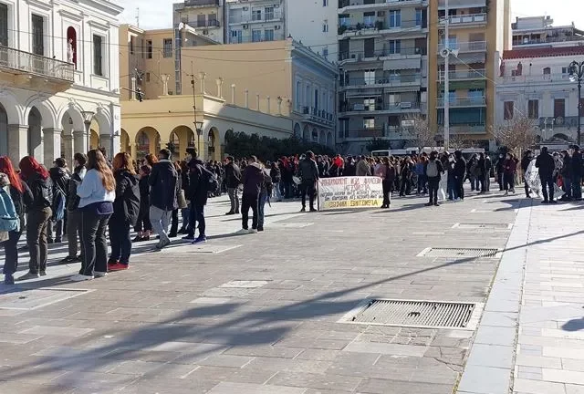 Πάτρα: Συγκέντρωση και πορεία φοιτητών ενάντια στην Πανεπιστημιακή Αστυνομία