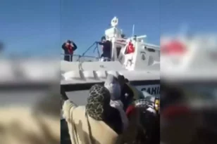 Βίντεο - ντοκουμέντο: Τουρκική ακταιωρός πέφτει πάνω σε βάρκα με μετανάστες