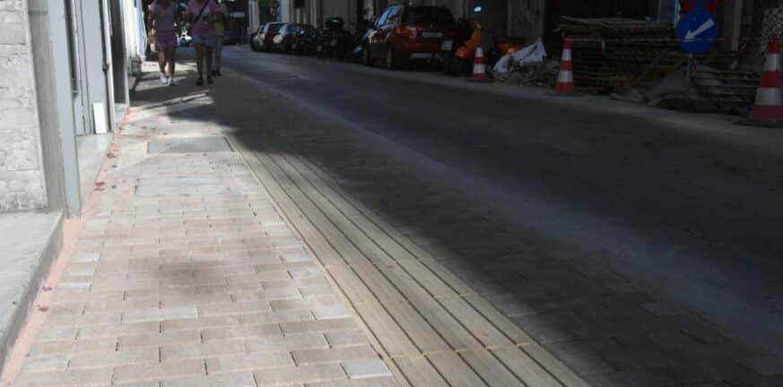 Πάτρα: Χώρος για τους πεζούς στη Ζαΐμη - Έτοιμα τα νέα πεζοδρόμια