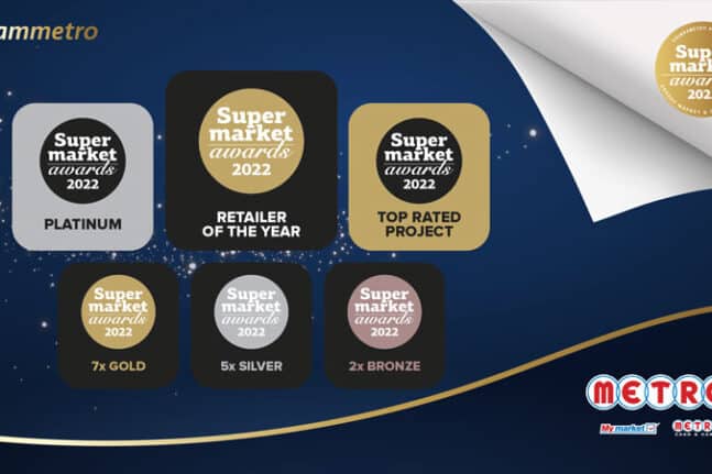 Super Market Awards 2022: H METRO AEBE αναδείχθηκε RETAILER OF THE YEAR για 2η συνεχή χρονιά - ΦΩΤΟ