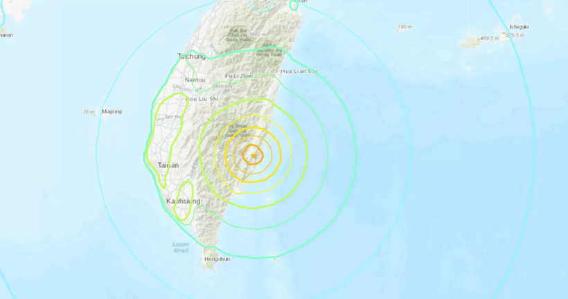 Ταϊβάν: Ισχυρός σεισμός 6,8 Ρίχτερ – Προειδοποίηση για τσουνάμι