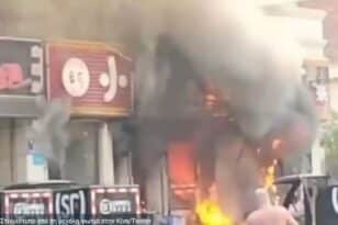Τραγωδία στη Κίνα: 17 άνθρωποι κάηκαν ζωντανοί από μεγάλη φωτιά σε εστιατόριο