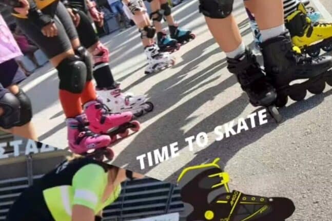 in line skatingk