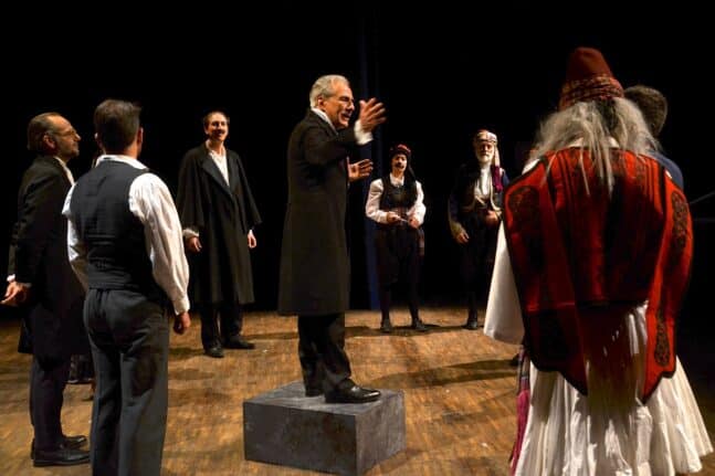 Το Θέατρο Ελλήνων Γενεύης φέρνει τον Καποδίστρια στην Πάτρα - Δια χειρός Ιωάννας Παπανδροπούλου - Berthoud