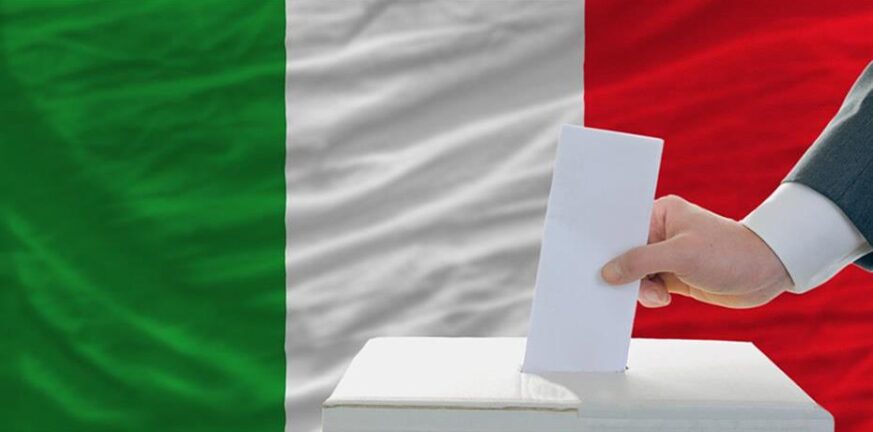 Ιταλία - δημοσκόπηση: Συνεχίζει «φαβορί» η συντηρητική συμμαχία