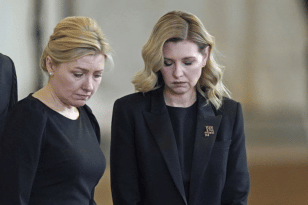 Στη Βρετανία για την κηδεία της Ελισάβετ η Πρώτη Κυρία της Ουκρανίας