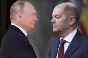 Επικοινωνία  Πούτιν - Σολτς:  Ο Γερμανός καγκελάριος ζήτησε να βρεθεί μία διπλωματική λύση για την Ουκρανία