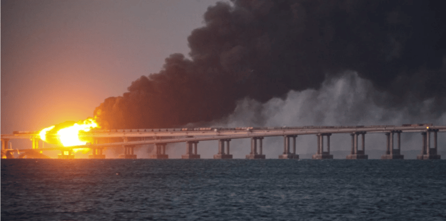 Γέφυρα της Κριμαίας: Εντολή της Ρωσίας να έχει φτιαχτεί μέχρι την 1η Ιουλίου