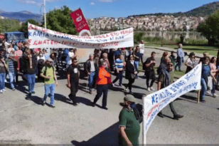 Καστοριά: Συλλαλητήριο διαμαρτυρίας για την ακρίβεια στα καύσιμα και την ενέργεια ΒΙΝΤΕΟ