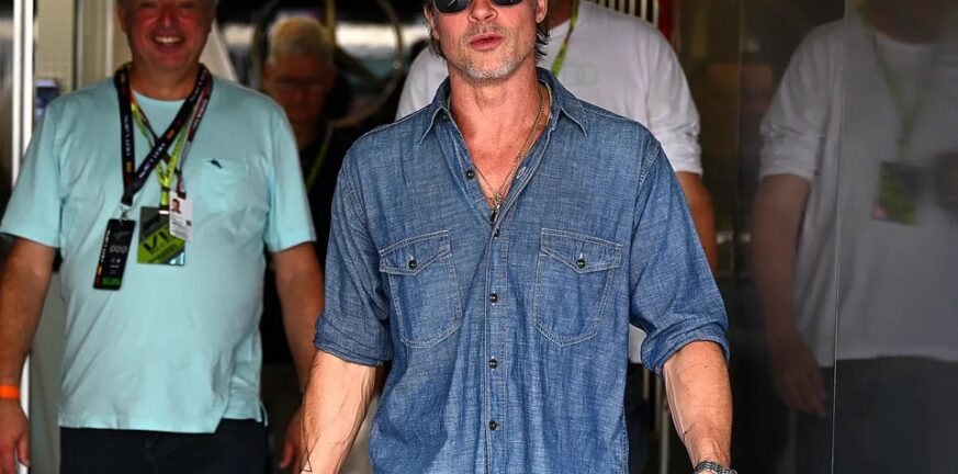 O Brad Pitt με την απόλυτη τζιν εμφάνιση - ΦΩΤΟ