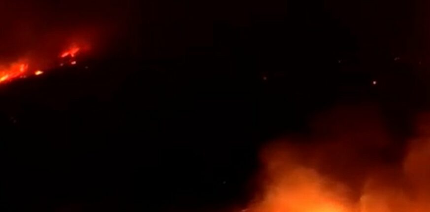 Κρήτη: Ξέσπασε φωτιά σε καλαμιώνα στο Τυμπάκι