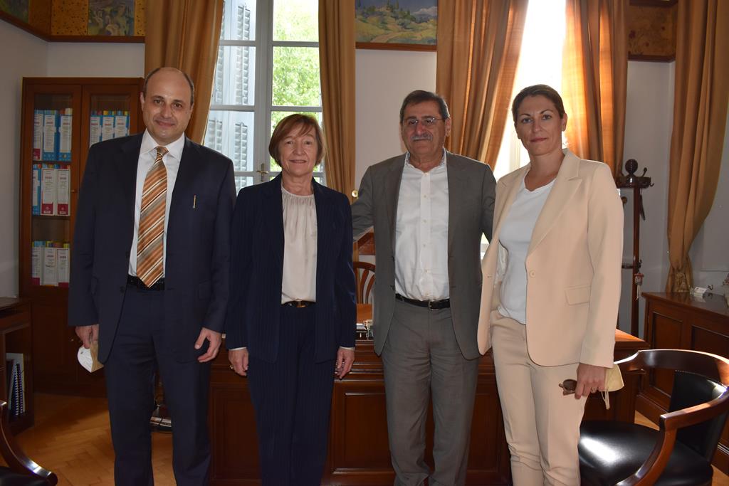 Φρανσουάζ Γκιστίν: Η Πρέσβης του Βελγίου στην «Π» - Η επίσκεψη και οι επαφές στην Πάτρα ΦΩΤΟ