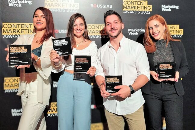 Ο όμιλος Interamerican απέσπασε 5 βραβεία στα Content Marketing Awards