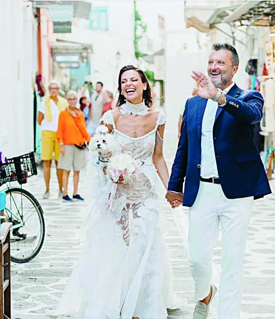 Νέλλα Ιωάννου-Daniele Astolfi: Ο παραμυθένιος γάμος στην Πάρο! ΦΩΤΟ