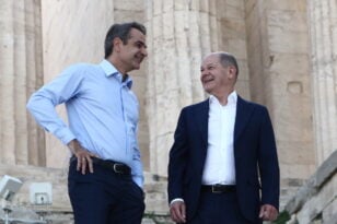 Όλαφ Σολτς: «Φτάσαμε σε μία νέα Ελλάδα, είμαι ευτυχής για τη στενή συνεργασία»