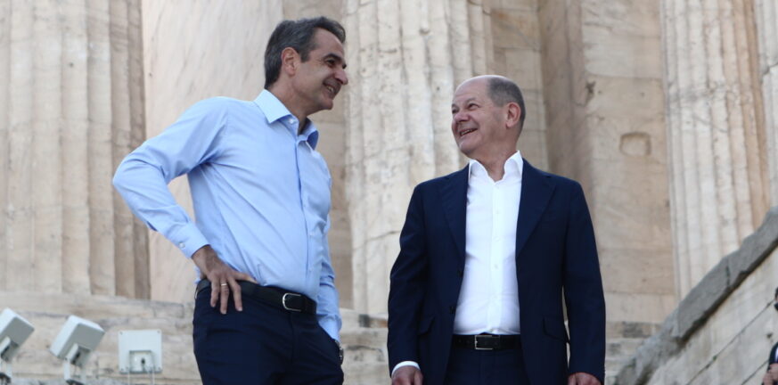 Όλαφ Σολτς: «Φτάσαμε σε μία νέα Ελλάδα, είμαι ευτυχής για τη στενή συνεργασία»