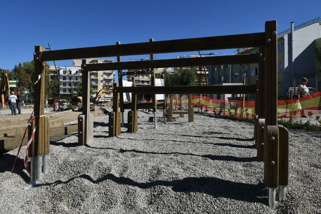 Πάτρα: Ολοκληρώνεται η πλατεία στον Άγιο Αλέξιο - Δημιουργείται ένας ακόμα ελεύθερος χώρος από τον Δήμο