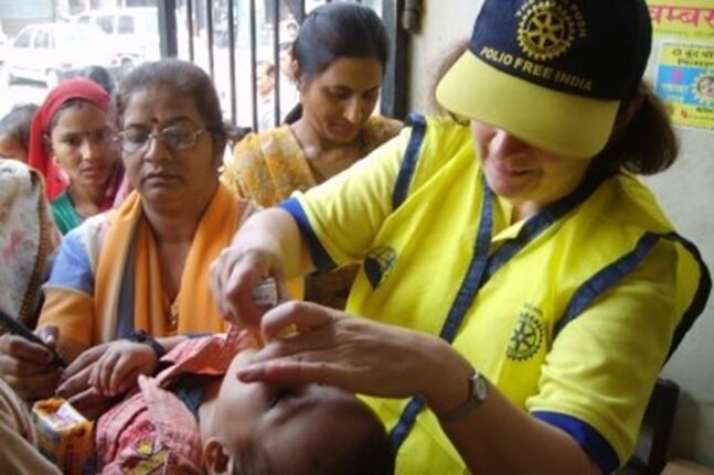 Πάτρα: Ο Ροταριανός Όμιλος Κωστής Παλαμάς εορτάζει το μήνα της εξάλειψης του Polio Plus