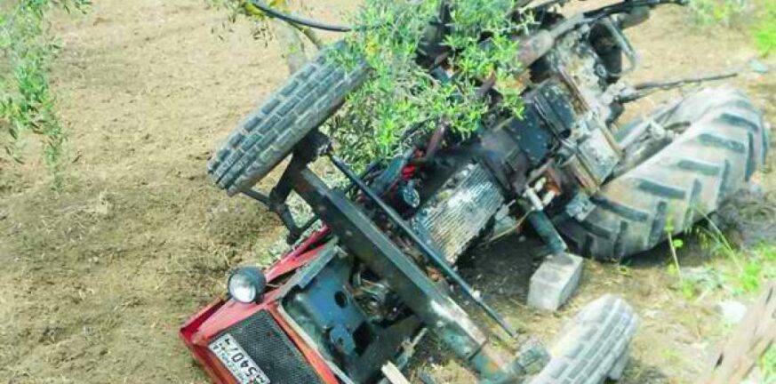 Κόρινθος: 70χρονος αγρότης καταπλακώθηκε από το τρακτέρ του