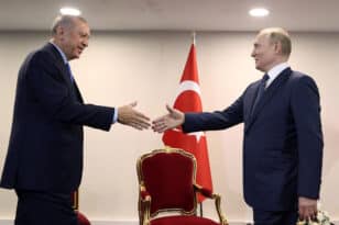 Συνάντηση Πούτιν με Ερντογάν στο Καζακστάν με φόντο τον πόλεμο στην Ουκρανία