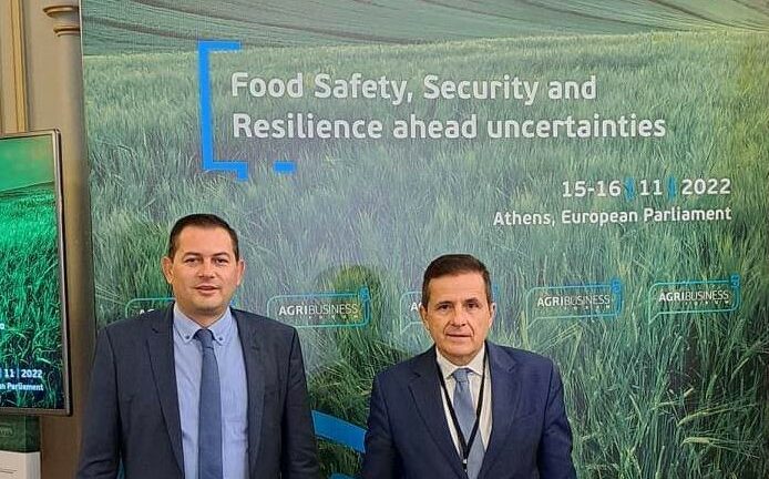 Στο 5o Διεθνές Συνέδριο Agribusiness Forum για την επισιτιστική ασφάλεια οι Θ. Βασιλόπουλος- Π. Σακελλαρόπουλος