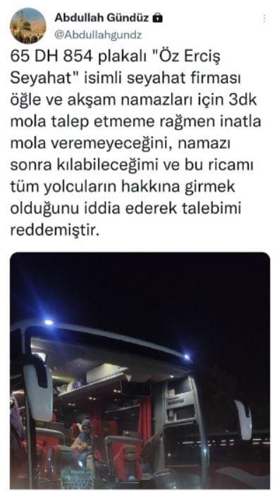 Αδιανόητο περιστατικό στην Τουρκία με οδηγό λεωφορείου - Αρνήθηκε να κάνει στάση για να προσευχηθεί επιβάτης 