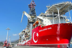 Η Τουρκία βγάζει το Αμπντουλχαμίντ Χαν στην Ανατολική Μεσόγειο