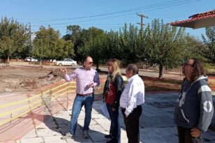 Αιγιάλεια: Σε καλή πορεία τα έργα κατασκευής χώρων αναψυχής σε Μεσσηνέζη και Άγιο Αθανάσιο