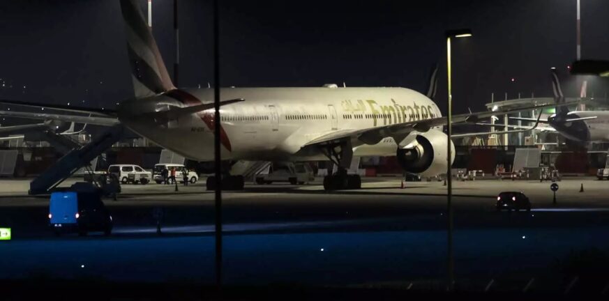 Εντοπίστηκε στην Αθήνα ο ύποπτος επιβάτης της πτήσης της Emirates