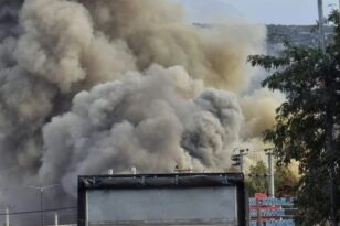 Ασπρόπυργος: Μεγάλη φωτιά σε εταιρεία διαχείρισης αποβλήτων - ΦΩΤΟ