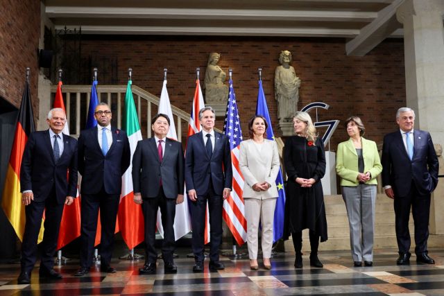G7 - Μπορέλ: Δεν μπορούμε να βάλουμε στην ίδια κατηγορία Κίνα και Ρωσία