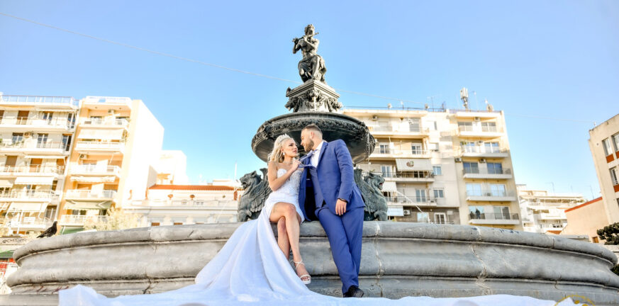 Μολίστι - Αγγελοπούλου: Φωτογράφιση γάμου… στο κέντρο της Πάτρας!