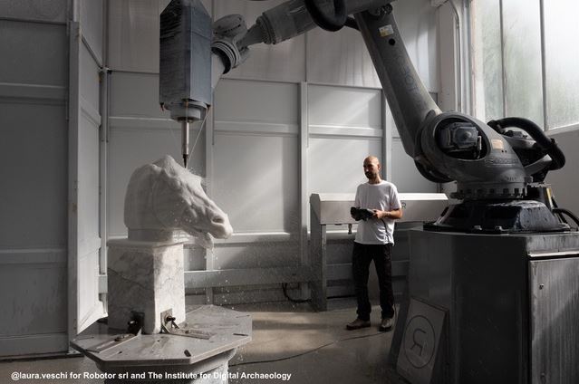 Λονδίνο: Αντίγραφο των Γλυπτών του Παρθενώνα από ρομπότ